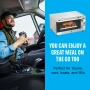 Мини фурна, 9L 300W 24V неръждаема стомана / Фурна за камион, снимка 6