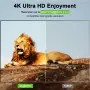 Kceve KVM302AS KVM суич за 3 компютъра и 2 монитора, 4K@60Hz, USB 3.0, EDID, HDMI, снимка 3