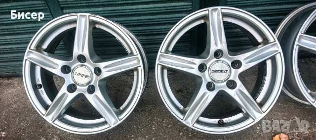 Джанти Dezent 5x112 r15, снимка 2 - Гуми и джанти - 55250783