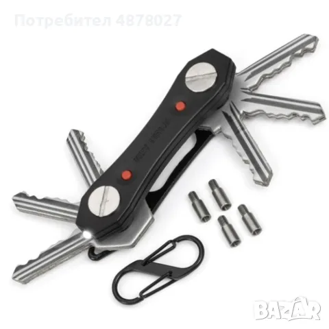 Органайзер за ключове KEY NINJA  – побира до 30 броя, снимка 4 - Аксесоари за кухня - 55567980