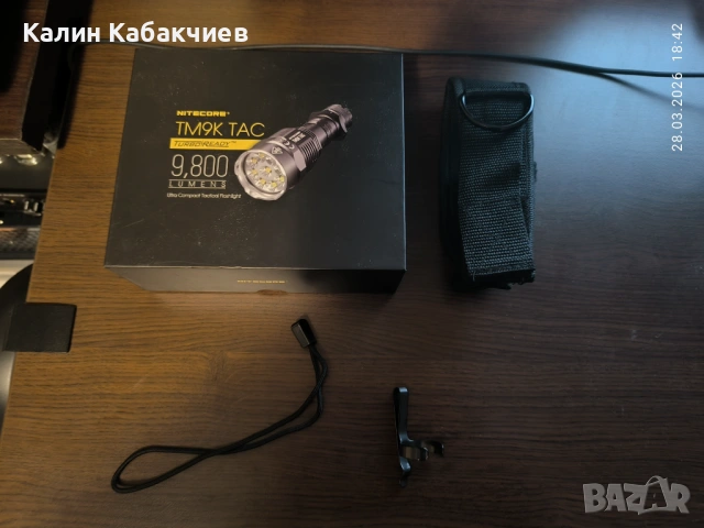 фенер Nitecore TM9K TAC, снимка 3 - Къмпинг осветление - 54008982