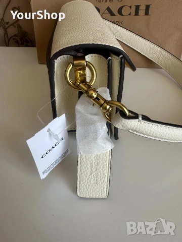 Чанта Coach Tabby 20 CY201 Екрю, снимка 6 - Чанти - 54048677