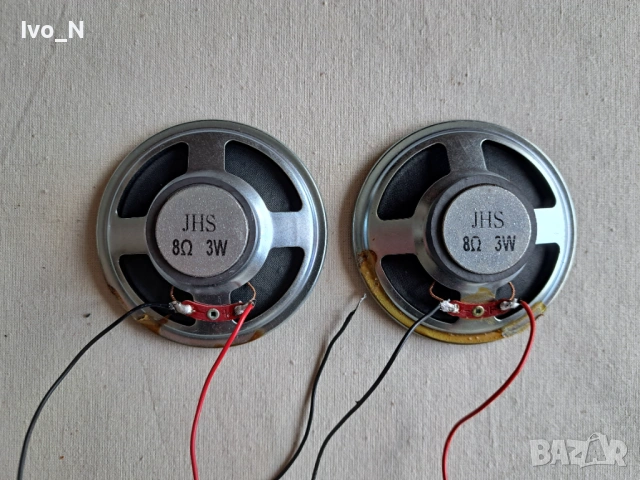 Говорители- 2 бр./ 3"/ 8 Ω/ 3 W., снимка 2 - Тонколони - 54666407