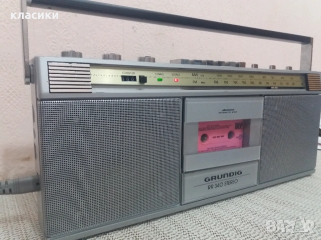GRUNDIG RR 340 STEREO. , снимка 2 - Радиокасетофони, транзистори - 54589427