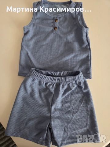 Детски летен комплект , снимка 2 - Комплекти за бебе - 54353777