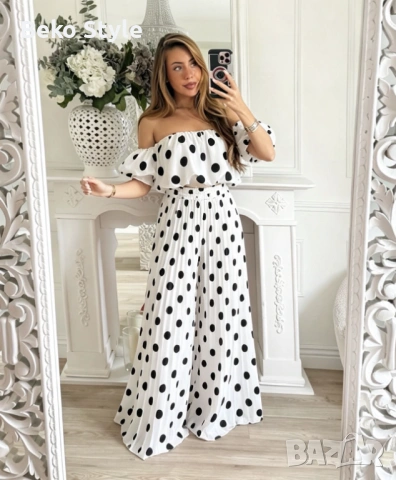 🎀Летен Ефирен Комплект в различни десени👇