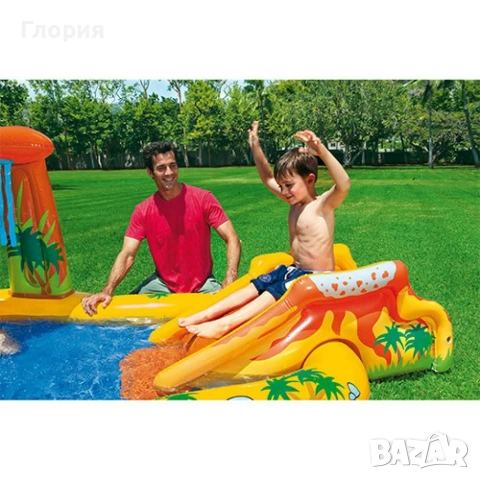 детски басейн/аквапарк , снимка 5 - Басейни и аксесоари - 55039228