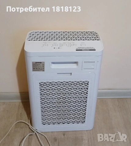 ПРЕЧИСТВАТЕЛ НА ВЪЗДУХ GORENJE OPTIAIR203M , снимка 4 - Овлажнители и пречистватели за въздух - 55015783