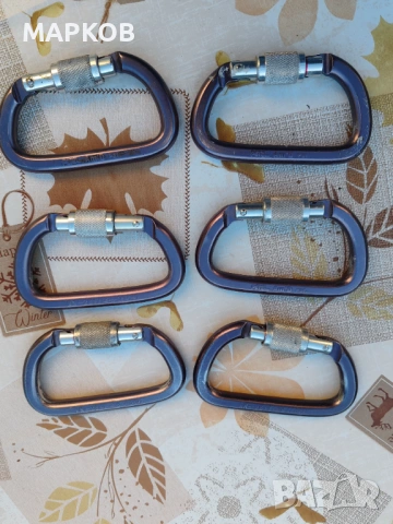 Крабинери-Petzl Am'D PIN-LOCK
