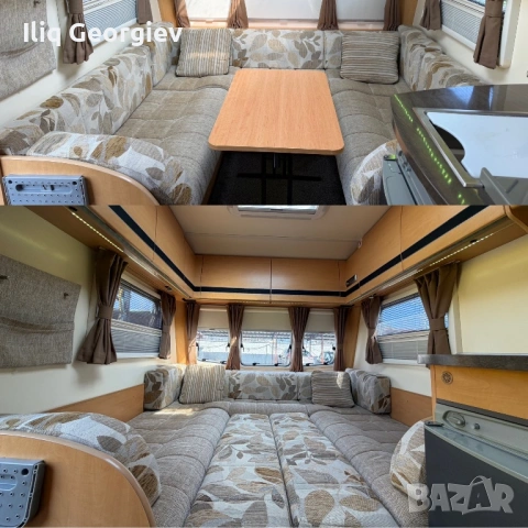 Каравана BAILEY OLYMPUS-Al-Tech-Bodyshell/ТЕНТА/MOVER/СЕПАРЕ-ФРЕНСКА СПАЛНЯ/СОЛАР/ДУШ КАБИНА, снимка 16 - Каравани и кемпери - 53981131