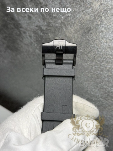 Audemars Piguet Черен Мъжки Часовник С Автоматичен Механизъм Код Chronolux4, снимка 5 - Мъжки - 55078303