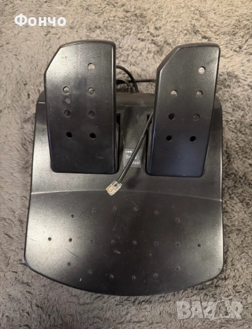 Бартер! Регулиращ волан с педали, снимка 3 - Джойстици и геймпадове - 54247407