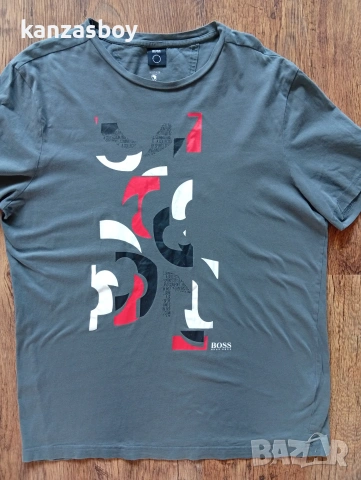 Hugo Boss Graphic logo - мъжка тениска р-р XL, снимка 2 - Тениски - 55066326