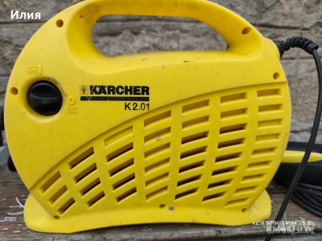 водоструйка KARCHER K2 01, снимка 4 - Парочистачки и Водоструйки - 55134887