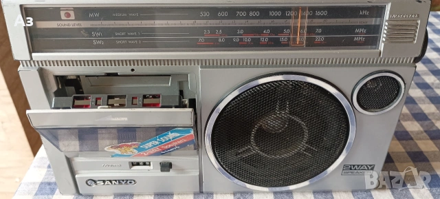 SANYO-M 2429-2H, снимка 5 - Радиокасетофони, транзистори - 54566720