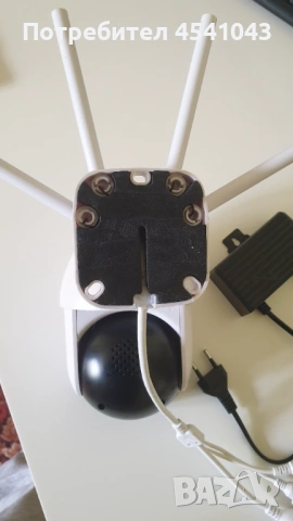 WiFi охранителна камера CloudCam с нощно виждане и 4 антени, снимка 7 - IP камери - 54436380
