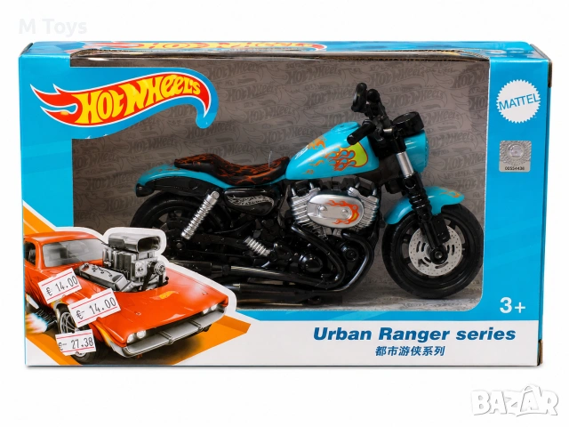 Hot Wheels Urban Ranger Series – Спортен мотор , снимка 2 - Коли, камиони, мотори, писти - 54647160