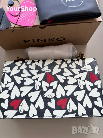 Дамска чанта Pinko Love One, снимка 4 - Чанти - 54061474