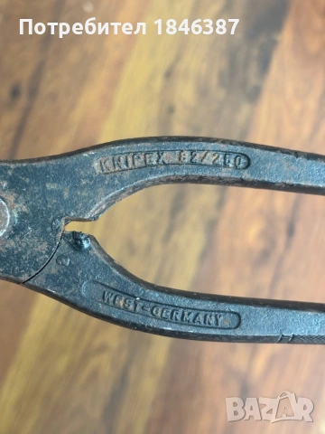 Масивни клещи Knipex Germany, снимка 2 - Клещи - 54930493