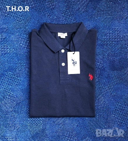 Tommy Hilfiger / U.S. Polo Assn. / Camp David Polo Shirt ОРИГИНАЛНИ мъжки поло тениски M/L/XL, снимка 12 - Тениски - 54982183