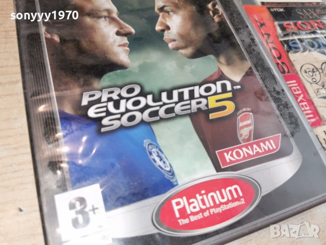 SONY PS2 GAME PRO EVOLUTION-SOCCER 5 1306262008H1E3R, снимка 5 - Игри за PlayStation - 54895830