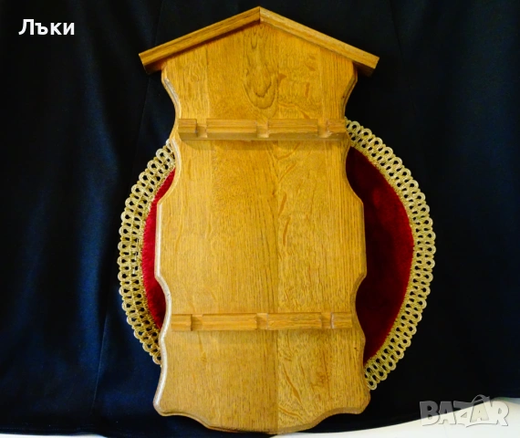 Дървена поставка за прибори,ключове,органайзер. , снимка 2 - Закачалки - 54413569