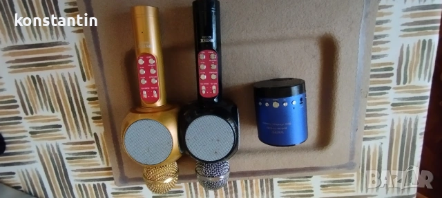 КАРАОКЕ МИКРОФОНИ И КОЛОНКА , снимка 4 - Караоке - 54300040