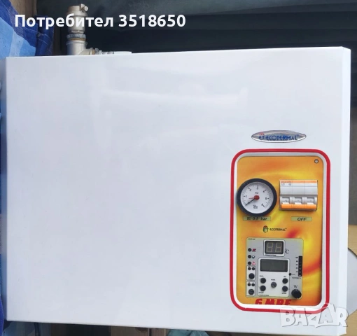 Електрически котел Екотермал MRC 6 kW – 230V, снимка 4 - Отоплителни печки - 55133068