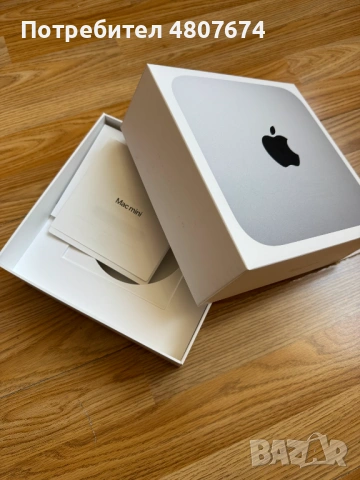 Mac Mini M2 / 16GB RAM / 256 GB SSD / Пълен комплект с кутия, снимка 2 - Работни компютри - 54311675