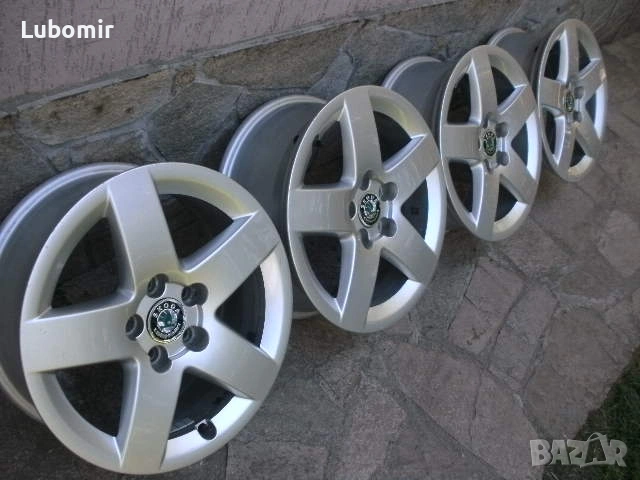 15 цола 5 х 100 мм 4 бр лети джанти - STM Germany ! - VW,Audi,Seat,Skoda..., снимка 2 - Гуми и джанти - 54598214