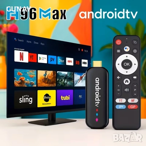 ANDROID 14 ТВ СТИК - 4K 2GB16GB S905L3 - TV Stick Донгъл box тв бокс, Smart TV Box Мултимедия Плейър, снимка 7 - Плейъри, домашно кино, прожектори - 54961843