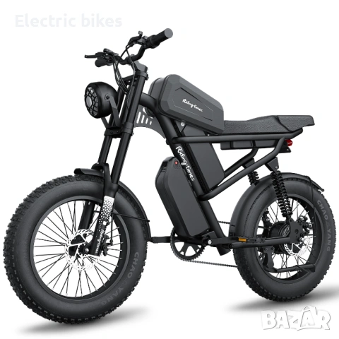 Електрически велосипед Z8 Pro 750W 31.2Ah Двойна Батерия 20” Full Suspension, снимка 5 - Велосипеди - 54700276