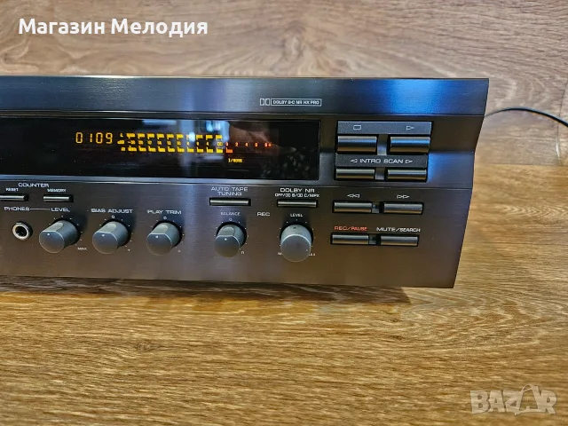 Касетен дек Yamaha KX-393 Natural Sound – Превъзходен аналогов звук и прецизност, снимка 5 - Декове - 55527427