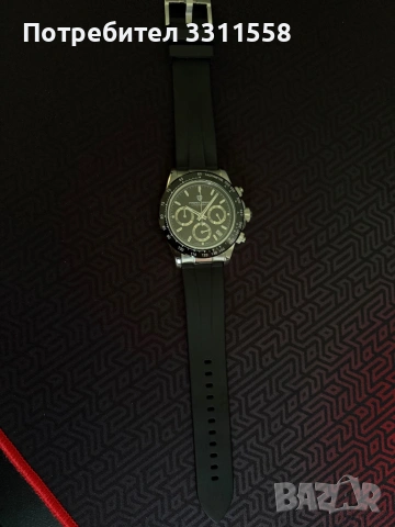 Pagani Design - Daytona черен часовник, снимка 6 - Мъжки - 54798715