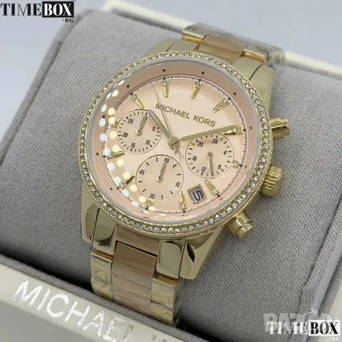Michael Kors MK6475 Ritz Chronograph, снимка 2 - Дамски - 38821378