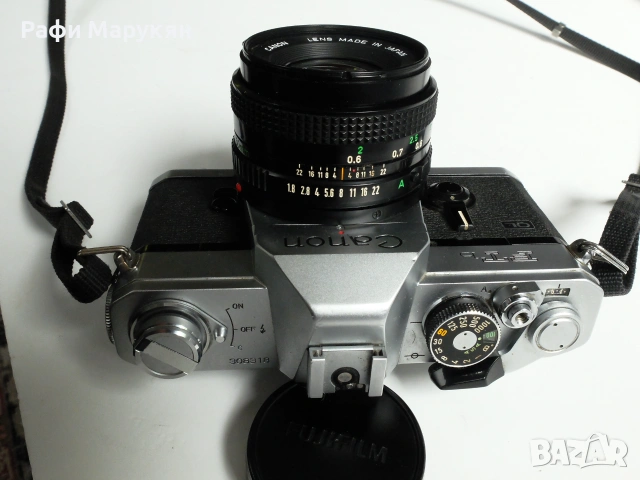 SLR "CANON-FTb-QL" най-здравият и сигурен, механичен, снимка 3 - Фотоапарати - 55019092