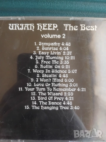 Uriah Heep – The Best Volume 2 - матричен диск музика, снимка 3 - CD дискове - 54100735