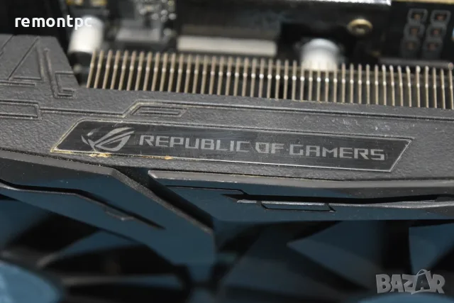 Видео карта ASUS ROG STRIX Radeon RX 580 O8G GAMING, снимка 2 - Видеокарти - 55656868