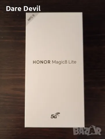 ЧИСТО НОВ HONOR Magic8 Lite 512GB 2 Години гаранция !!! , снимка 4 - Други - 55672462