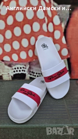 Английски чехли BR London, снимка 2 - Мъжки чехли - 54368891