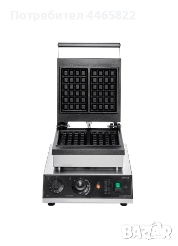 Професионална машина за вафли гофрети, снимка 6 - Други машини и части - 54319440