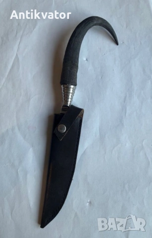Ловен нож с кания, снимка 7 - Ножове - 54239613
