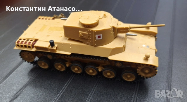 Макет на Японски танк Tamiya 1:35, снимка 4 - Колекции - 55078258