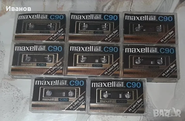 Аудио касети - MAXELL UD XLII  / Златен / C - 90 мин. - хром, снимка 2 - Аудио касети - 55367903