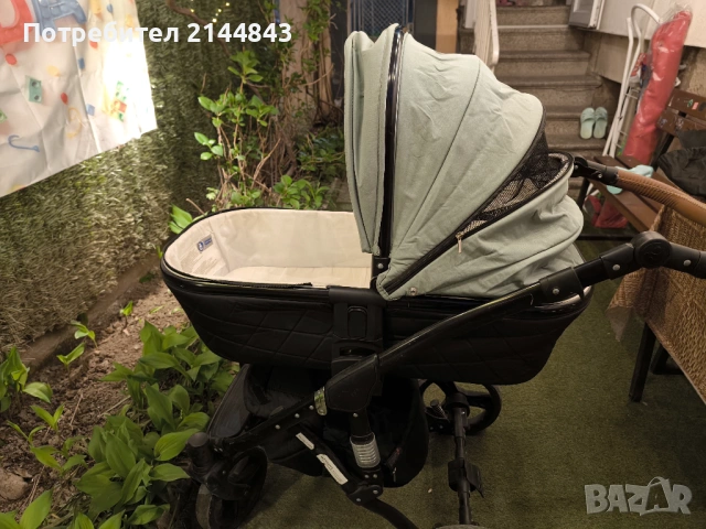 Бебешка количка Lorelli Rimini (модел 2 в 1), снимка 13 - Детски колички - 54192128