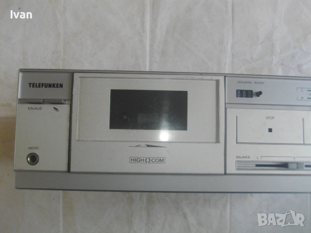 КАСЕТЕН ДЕК TELEFUNKEN HC800 HIFI CASSETTEN DECK ТЕЛЕФУНКЕН, снимка 11 - Декове - 54511775