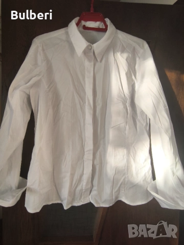 Риза, дамска, бяла. 