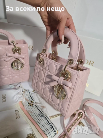 Mini Lady Dior Дамска Чанта От Агнешка Кожа Код Brand Luxury Fashion24