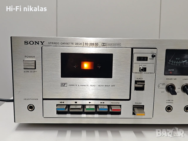 стерео касетъчен дек SONY TC-209 SD, снимка 2 - Декове - 54075447