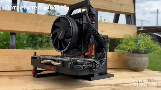 Отворена компютърна кутия / стенд (Micro-ATX, mATX)